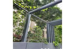 China Eyelet Ends 304 Ferrule Flexible X Tend Stainless Steel Wire Rope Mesh Net supplier