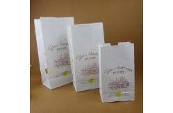China Window Eco-Friendly Customized Paper Bags Grip For Bread Packaging supplier