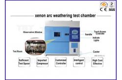 China Xenon Lamp Solar Simulator Arc Weatherometer Weathering Aging Test Chamber supplier