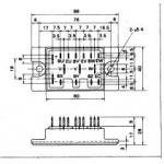 IGBT Power Module 6DI20C-040 POWER TRANSISTOR MODULE  FUJITSU IGBT Power Module for sale