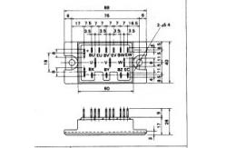 China IGBT Power Module 6DI20C-040 POWER TRANSISTOR MODULE  FUJITSU IGBT Power Module supplier