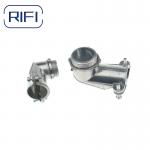 Flexible 90 Degree Bx Connector Fmc Angle Squeeze Metal Hose Connector for sale