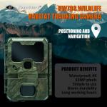 KW788 Wildlife Trail Camera hunting camera Waterproof 4K 32MP night vision waterproof infrared camera forest cam for sale