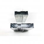 Silver Anodized 6063 aluminum door frame extrusions For Construction Building