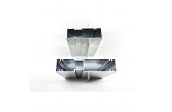 China Silver Anodized 6063 aluminum door frame extrusions For Construction Building supplier