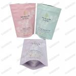 High Quality Custom Logo Bags Moisture Proof Resealable Food Grade Bath Salt Packaging Stand Up Plastic Bags for sale