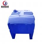Large Plastic Roto Molded Water Tanks Black Color Horizontal Large Size for sale