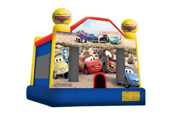 Inflatable Bouncer combo / Bouncer and slide combo / inflatable cars combo