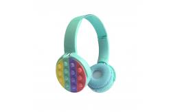 China ABS Stereo Bluetooth Headphone Pressure Relieved Panel Folding Wireless Headset supplier
