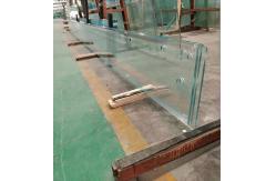 China Frosted Tempered Safety Glass / Frosted Toughened Glass Square Shape supplier