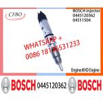 BOSCH 0445120362 Neutral Diesel Fuel Injector Assembly 0445120362 04511504 For KHD Engine for sale