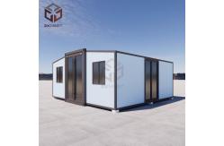 China Portable Fireproof Expandable Foldable 20ft Container House With Terrace supplier