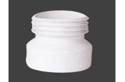 China 103mm height 125mm White Plastic WC Pan Pipe Connector 4inch supplier