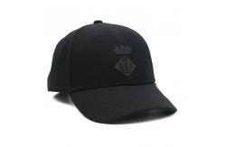China Customizable 6 Panel Baseball Cap With Adjustable Strap Closure supplier