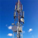 60m Tubular Steel Tower Telecommunication 3 Legged Self Supporting for sale