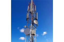 China 70m Gsm Telecom Steel Tower Galvanized Bar 3 Legged Angle Structure supplier