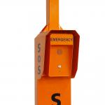 VOIP SIP Solar Powered Emergency Phone IP67 Highway SOS Hotline Telephone for sale