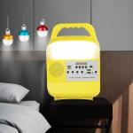 LED 9W Portable Solar Energy System With Mobile Phone Charging