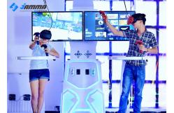 China Interactive HTC Virtual Reality Simulator , Virtual Reality Shooting Game Machine supplier