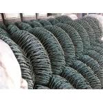 9 Gauge X 2 Chain Link Fence Fabric , Galvanized Chainlink Fencing Longlife