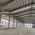 Anti Fire Steel Frame Warehouse Building , Metal Garage Building With Building Drawings for sale