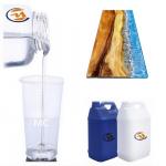 Two Parts Mix Ratio 3 to 1 Crystal Clear Epoxy Resin for Wooden Rivertable Casting for sale