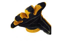 China Waterproof Cow Split Firefighter Safety Gloves With Ventilation Good Grip supplier