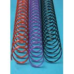 NanBo Nylon Coated Metal Single Loop Spiral Notebook Binding Coil for sale