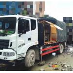 Shacman 10018 Concrete Pump Truck Mounted HOWO Chassis  9~18Mpa for sale