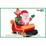 Inflatable Christmas Decoration For Advertisement Large Santa Claus for sale
