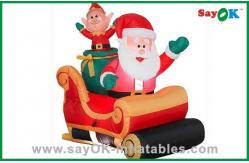 China Inflatable Christmas Decoration For Advertisement Large Santa Claus supplier