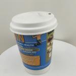 Eco Friendly Double Wall Paper Cup 10 Oz Disposable Insulation For Hot Drink for sale
