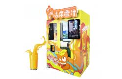 China Auto Multipayments Fresh Orange Juice Vending Machine With Display Screen supplier