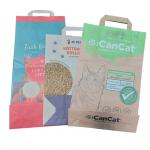 6L 10L Heat Sealed Side Gusset Biodegradable Cat Litter Bags Wear Resistance for sale