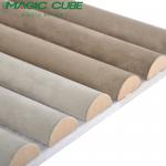 Wall Decoration 600*2400mm Suede Wrapped Acoustic Panel For Home for sale