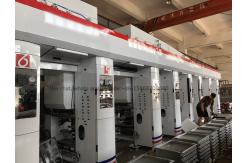 China Roll To Roll Multi Colour Rotogravure Printing Machine / Plastic Gravure Printing Machine supplier