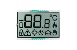 China TN Transmissive Positive Monochrome Segment LCD Display For Thermometer supplier