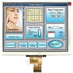 8 Inch TFT LCD Display Module IPS full viewing angle 1024x768 with LVDS Interface for sale
