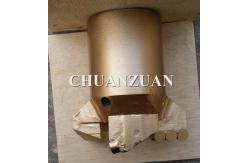 China Golden PDC Drag Bit 133MM 3 Blades With Special Load Balanced Cutter supplier