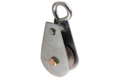 China Galvanized Mini Pulley Block Mini Snatch Block 50kg To 300kg supplier