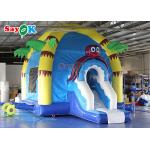 Colorful Inflatable Bounce House Water Slide Combo Commercial Inflatable Bouncy House for sale