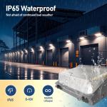3000K 4000K 5000K LED WallPack Light For Commercial / Industrial Areas
