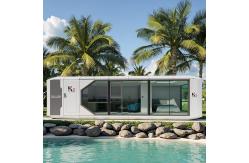 China 11000kg Modular Capsule House Luxury Modern Style with Customized Aluminum Plate Wall supplier