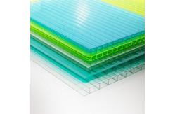 China Greenhouse Polycarbonate Hollow Sheet Sunroof For Volekswagon Scratch Solution supplier
