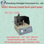 70ml Sample Manual Closed Flash Point Tester ASTM D93 Heating Rate 1-12 ℃/Min for sale