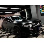 Black Matte Car Vinyl Wrap Removable Bubble Free Hides Scratch Metallic for sale