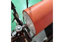 China High Speed Slitter Machine Press Slitter Roller Polyurethane Rubber Conveyor Rollers supplier