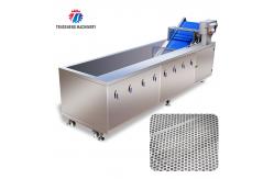 China Stepless Shift Water Current Motivity Fruit And Vegetable Washing Machine Impurities Separation supplier
