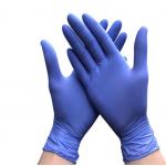 XXXL Extra Large Sterile Nitrile Gloves Powder Free Harmless Polycotton Knitted for sale