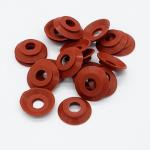 Suction Reversion Red 18x7mm Rubber Sucker Disc Offset Printing Spares for sale